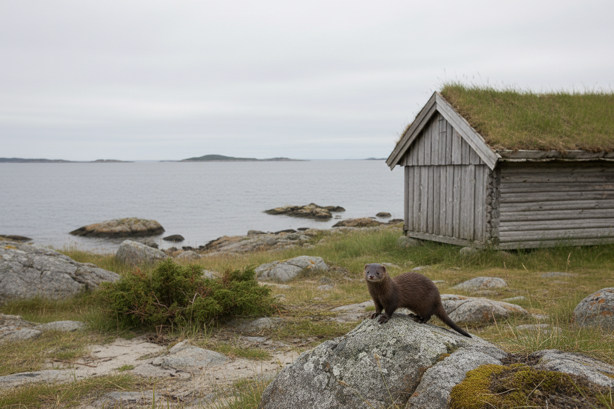 Mink ved hus, brygge eller hønsehold? Sikre det den prøver å nå