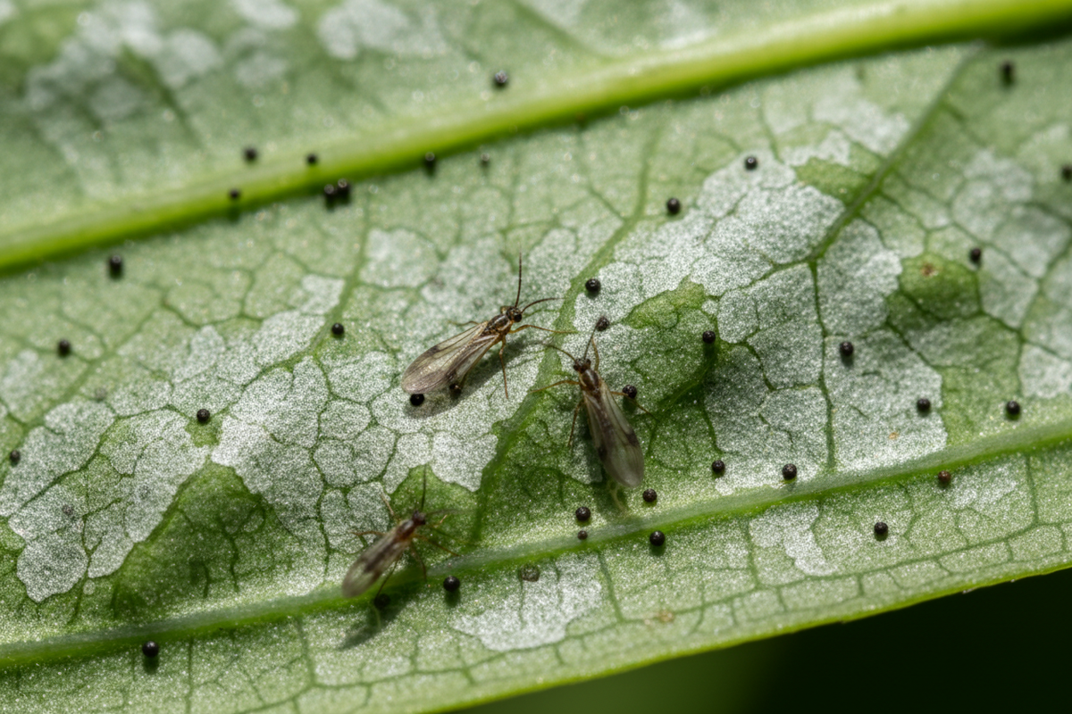 Trips på planter? Små insekter som kan gi store bladskader