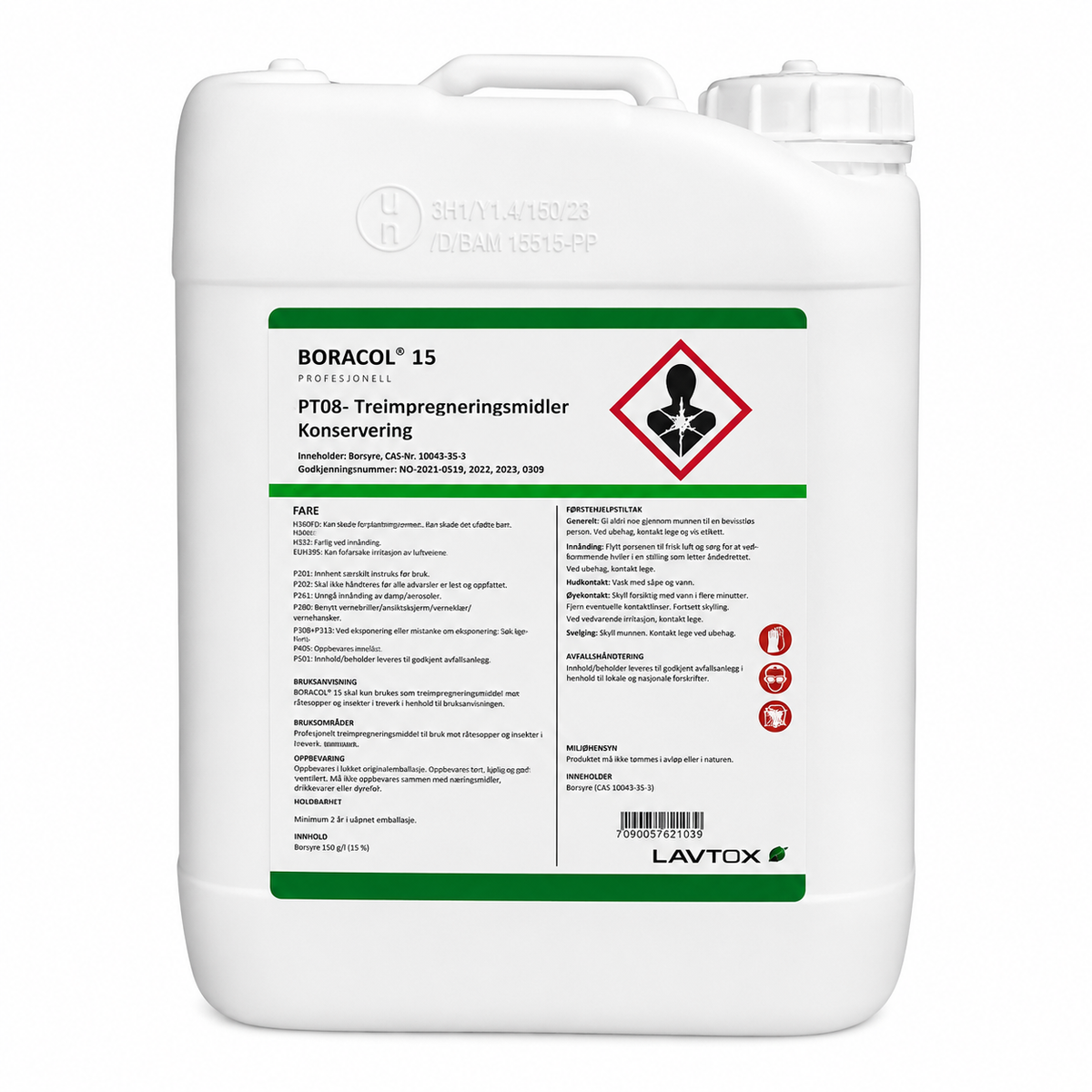 Boracol 15 - velg størrelse