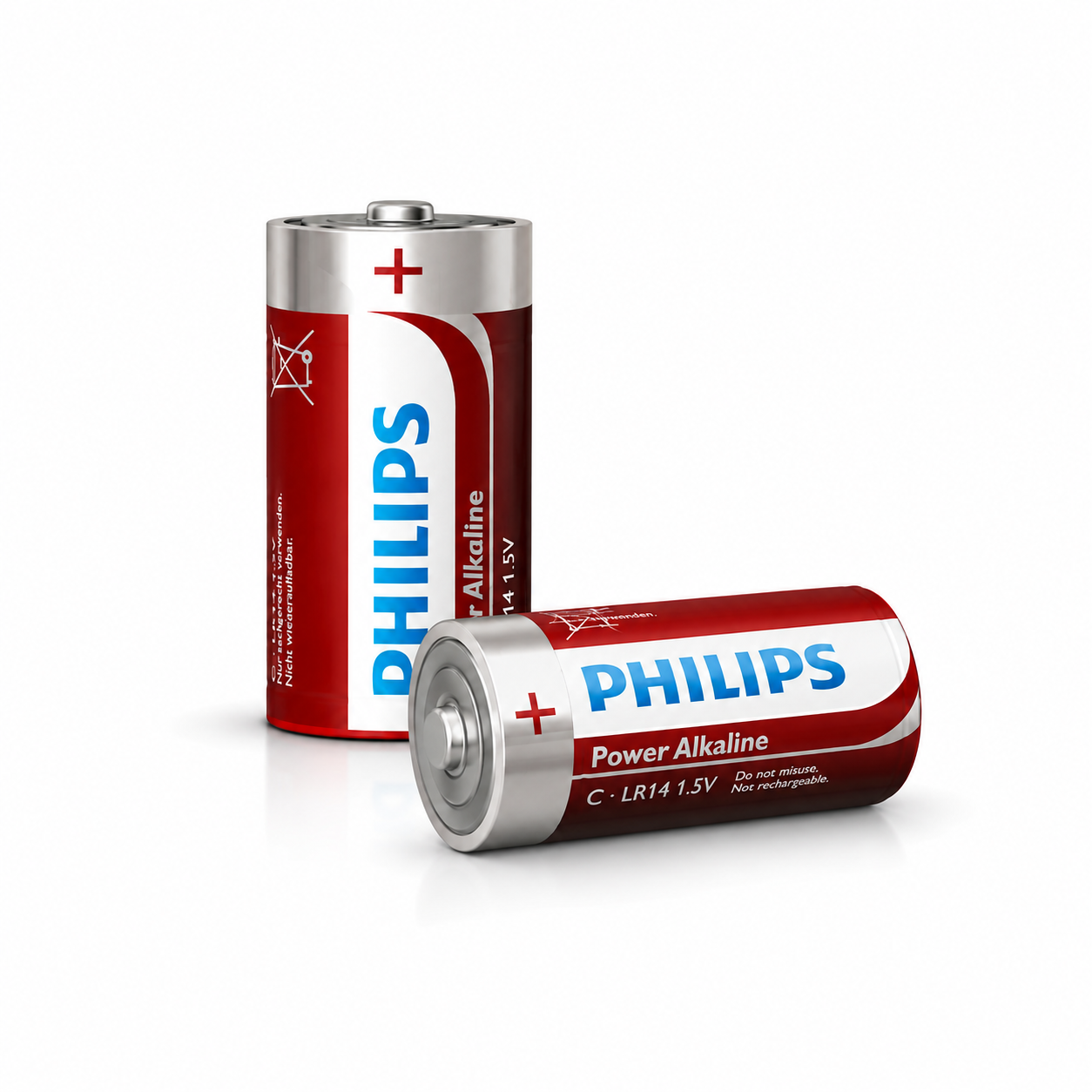 Philips LR14 C Alkaline Batterier - 2 pk