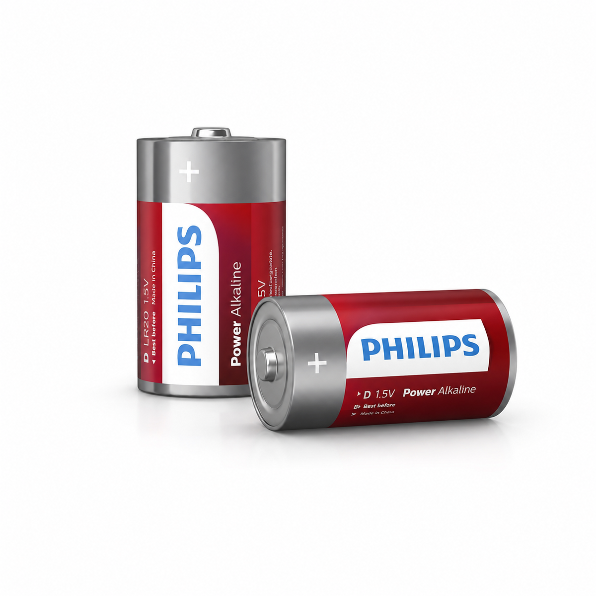 Batterier D - Philips Powerlife