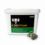 Profesjonell mus- og rottemiddel Exittus - 5 kg