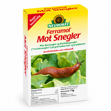 Ferramol sneglemiddel 1 kg – mot snegler i hagen
