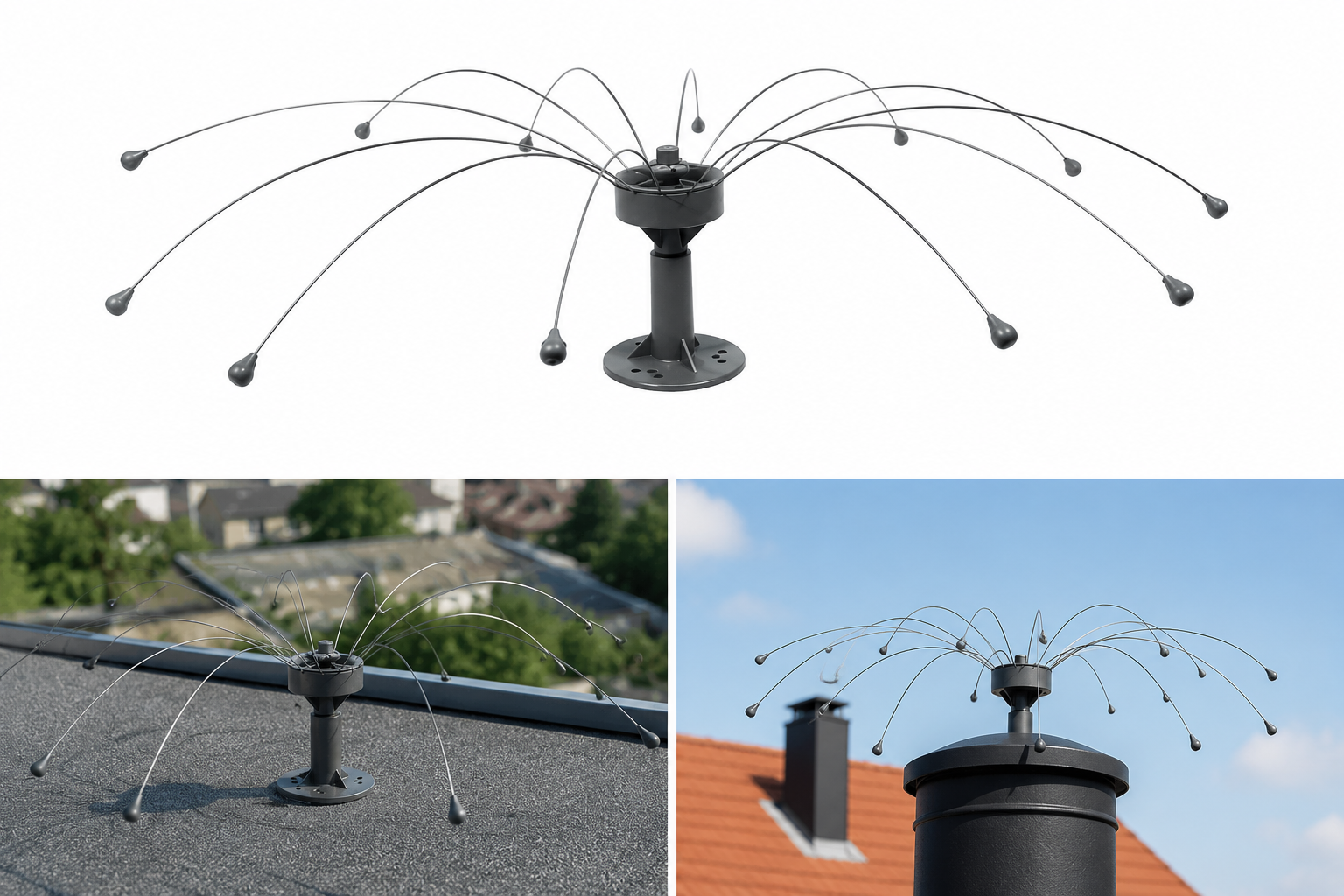 Fugleavviser Spider - Diameter 60 cm