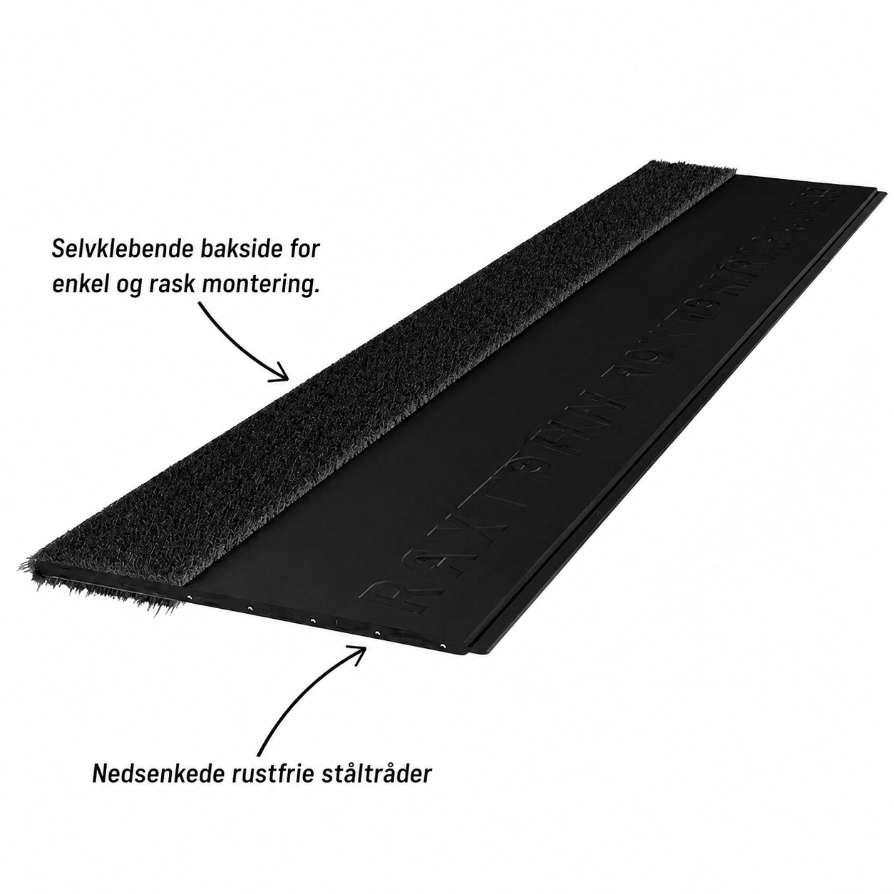 Selvklebende gnagerlist Raxit - 1 meter x 200 mm