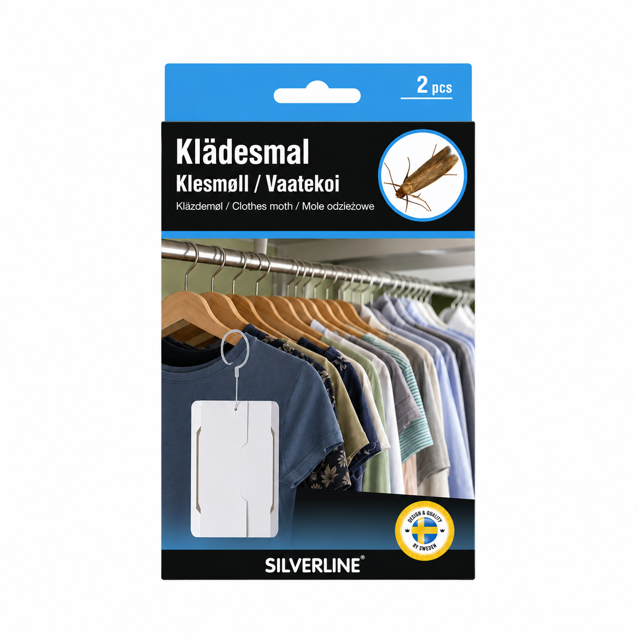 Klesmøllfeller med feromoner - 2 pk