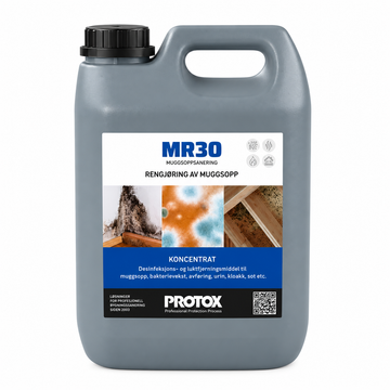 Mugg- og luktfjerner Protox Hysan (MR30) - 2,5 Liter