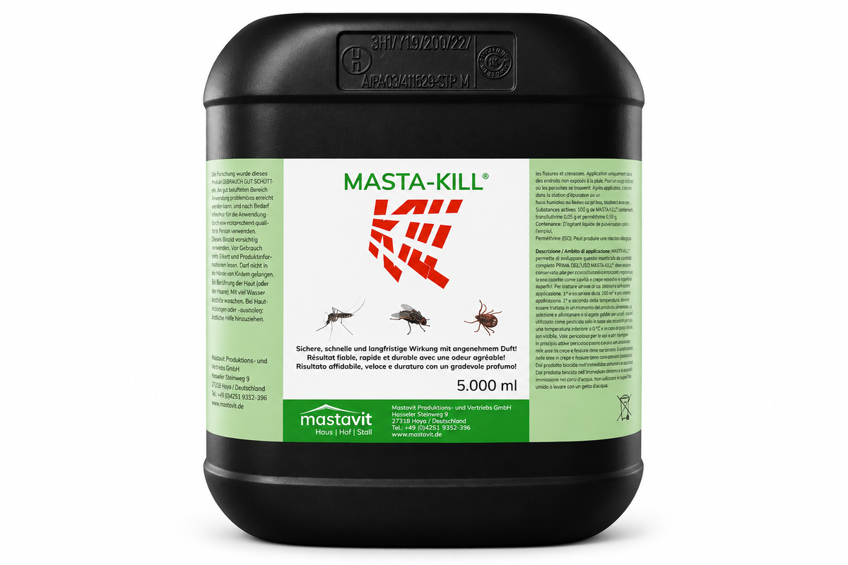 Masta-Kill universal insektmiddel 500 ml - 5 liter - velg størrelse