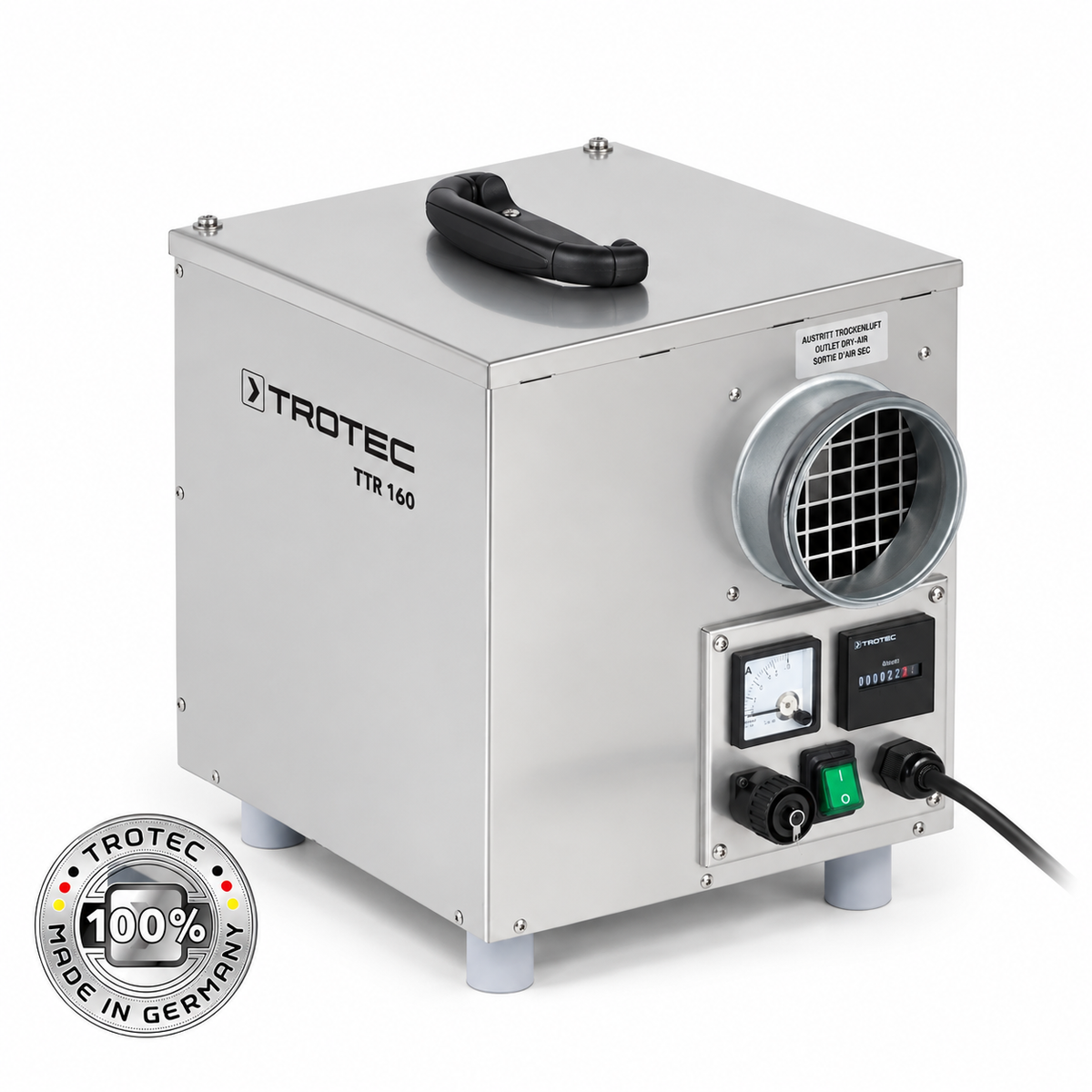 Trotec Sorpsjonsavfukter TTR 160 - Opptil 200 kvm