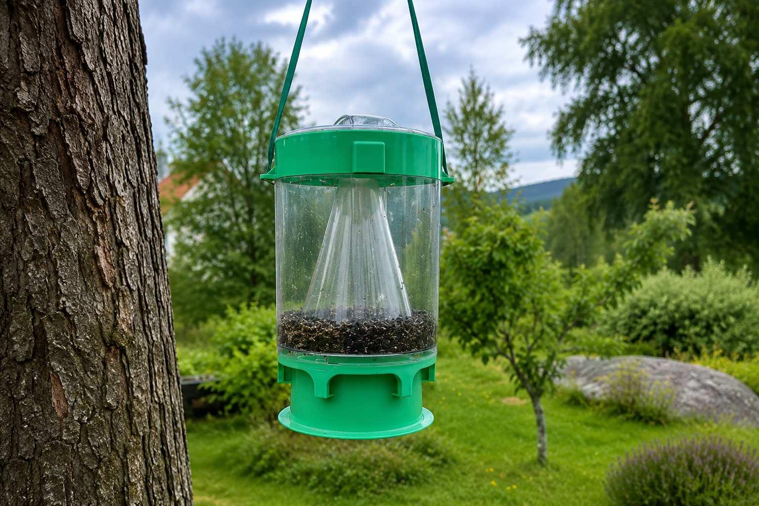 Startpakke Utvendig Fluebekjempelse – Mini Monster + Ekstra Lokkemiddel