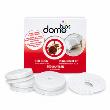 Veggedyrfelle til sengebein Domobios - 4 pk
