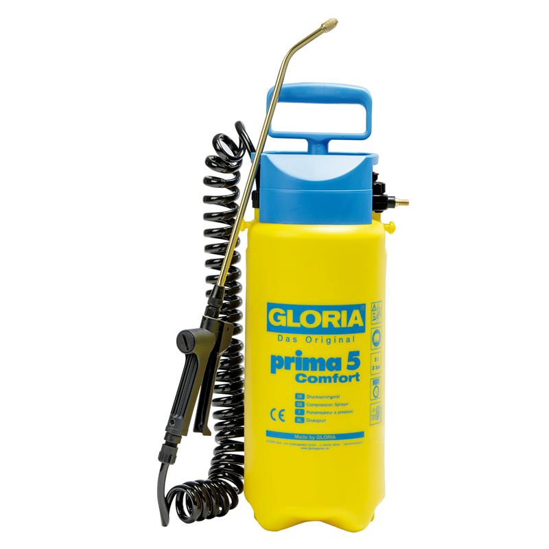Sprøytekanne 5 liter - Gloria med spiralslange