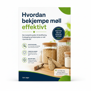 Hvordan bekjempe møll effektivt – bokforside