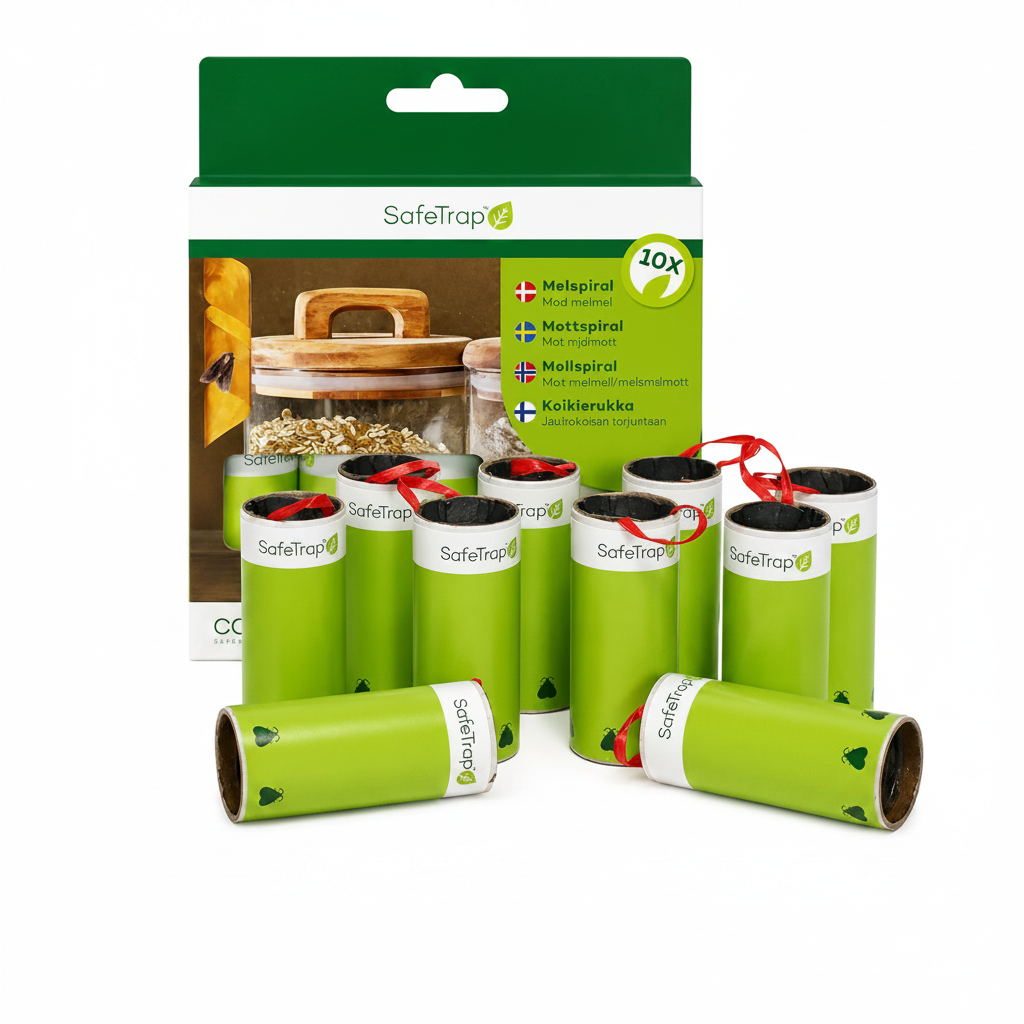 SafeTrap Møllspiral 10-pack
